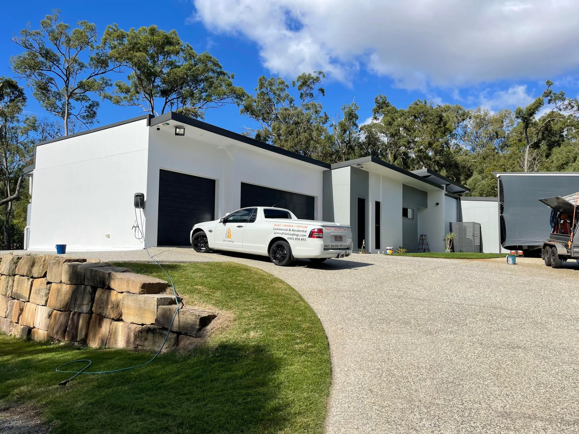 Rendering service by DPL Coatings on the Gold Coast